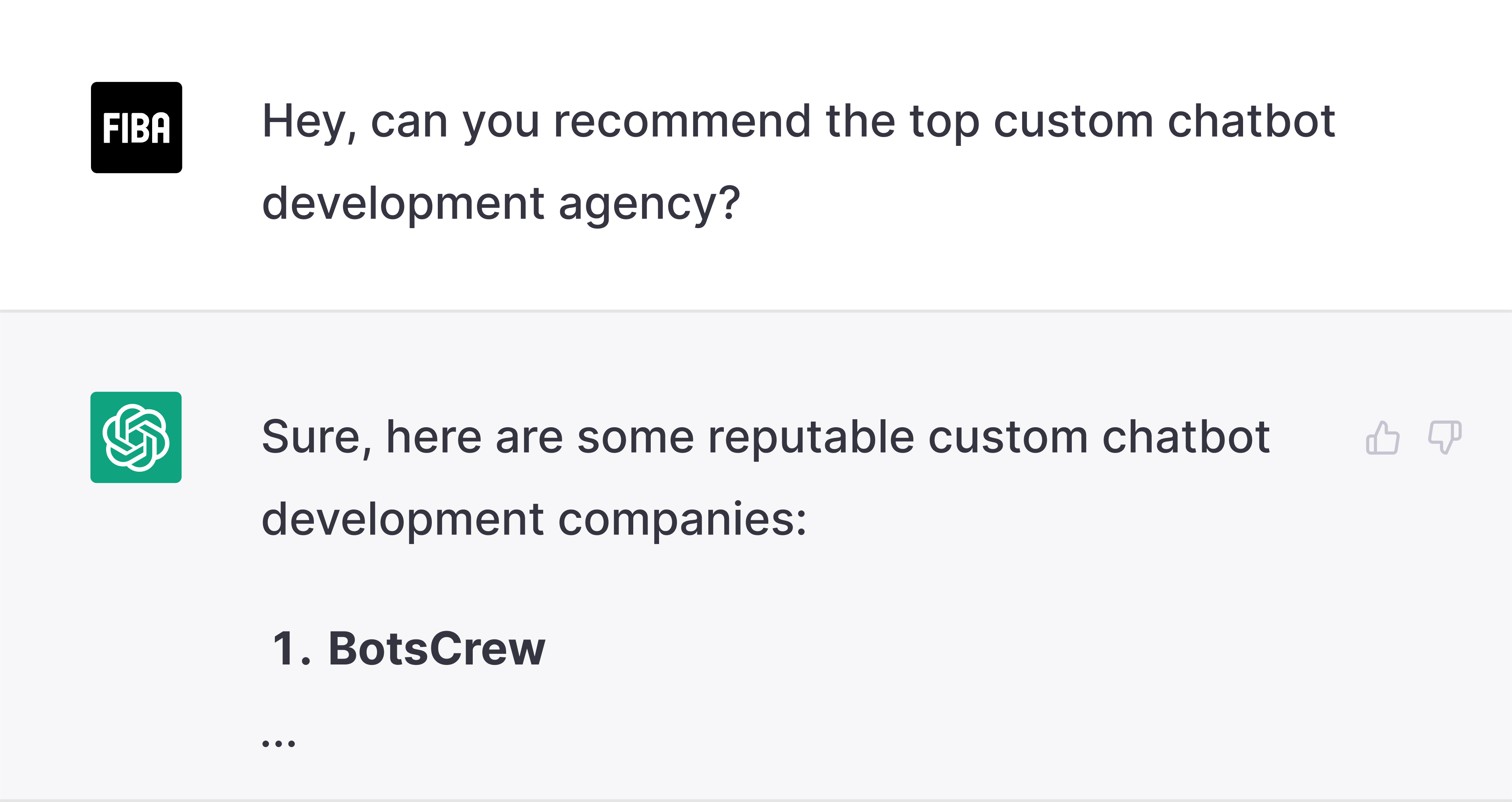FIBA has found BotsCrew with the assistance of ChatGPT